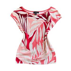 Ann-Taylor High Neck Red Top Y2K XXSP